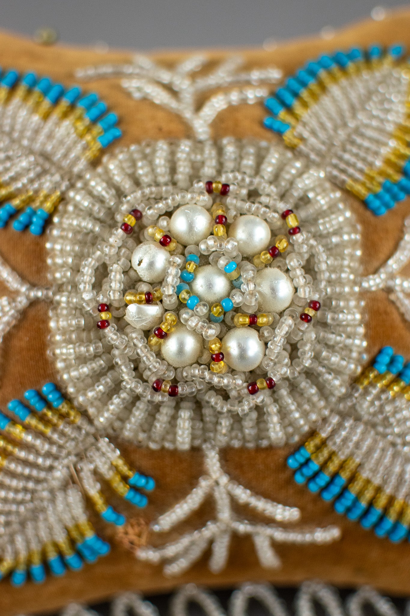 Antique 19th Century Victorian Beaded Pin Cushion