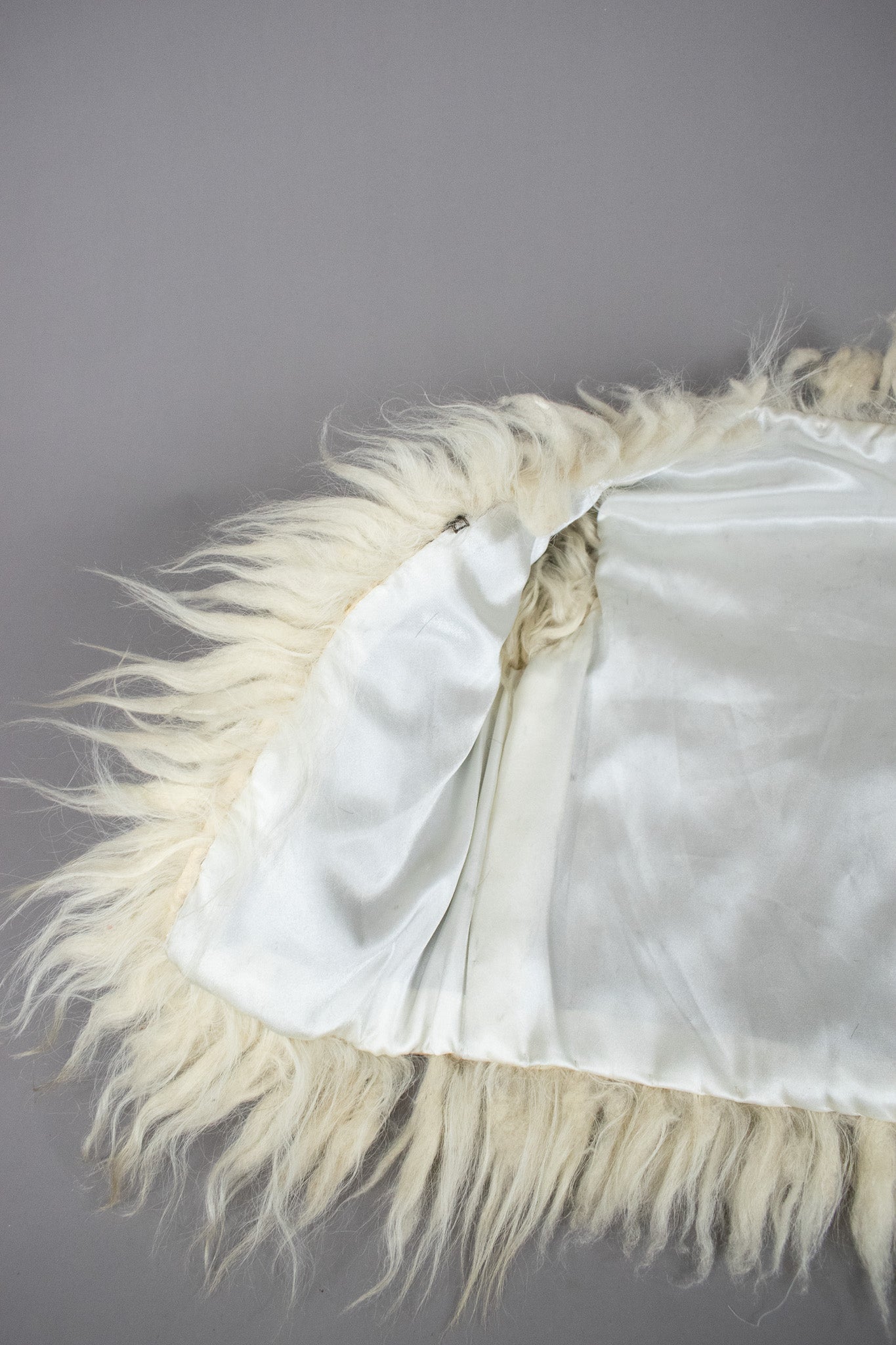Vintage Very Rare Childs 1960's Silk Embroidered Collectible Afghan Vest Waistcoat