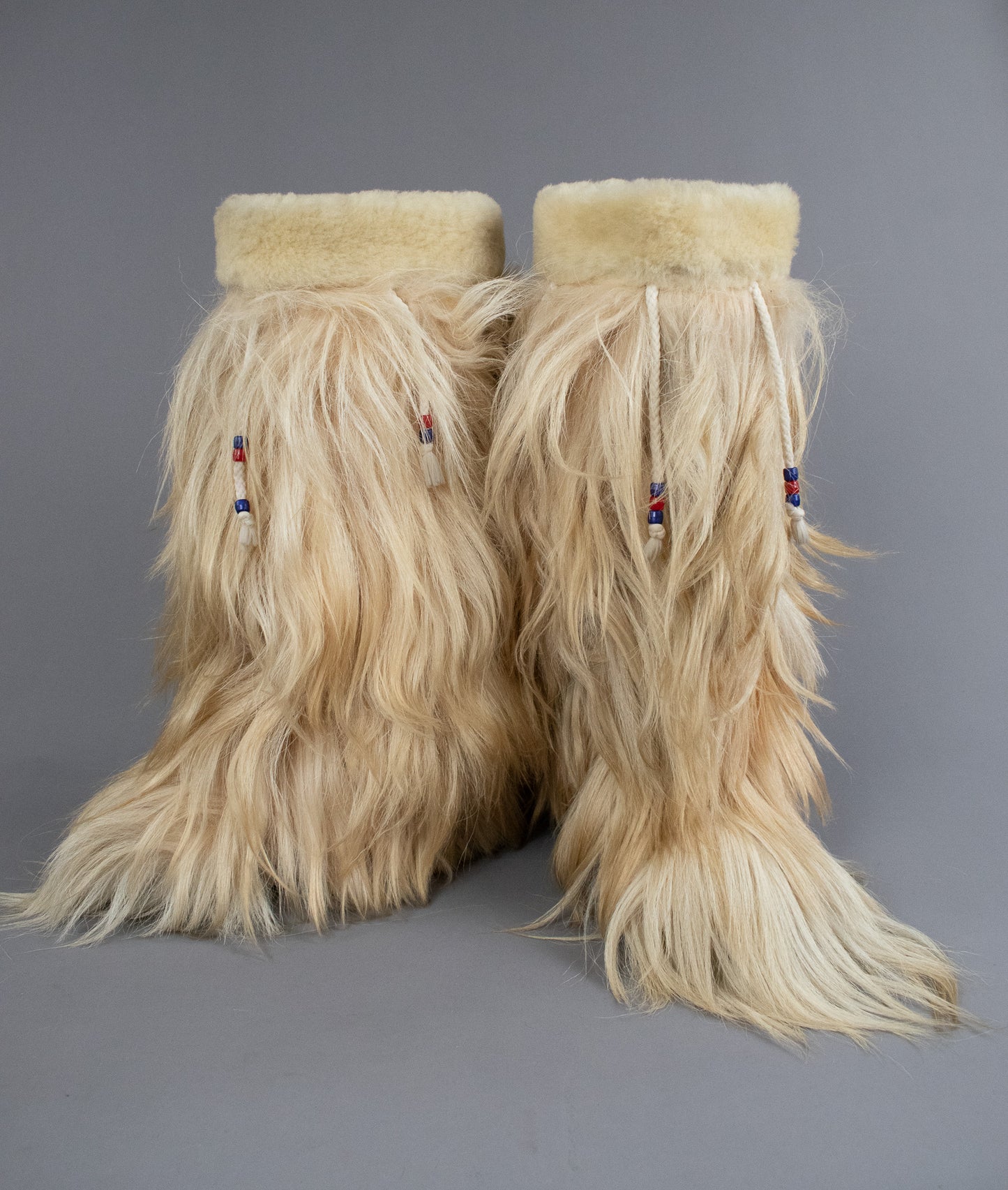 Rare Vintage Iconic 1970s Diadora Shaggy Yetti Ski Boots