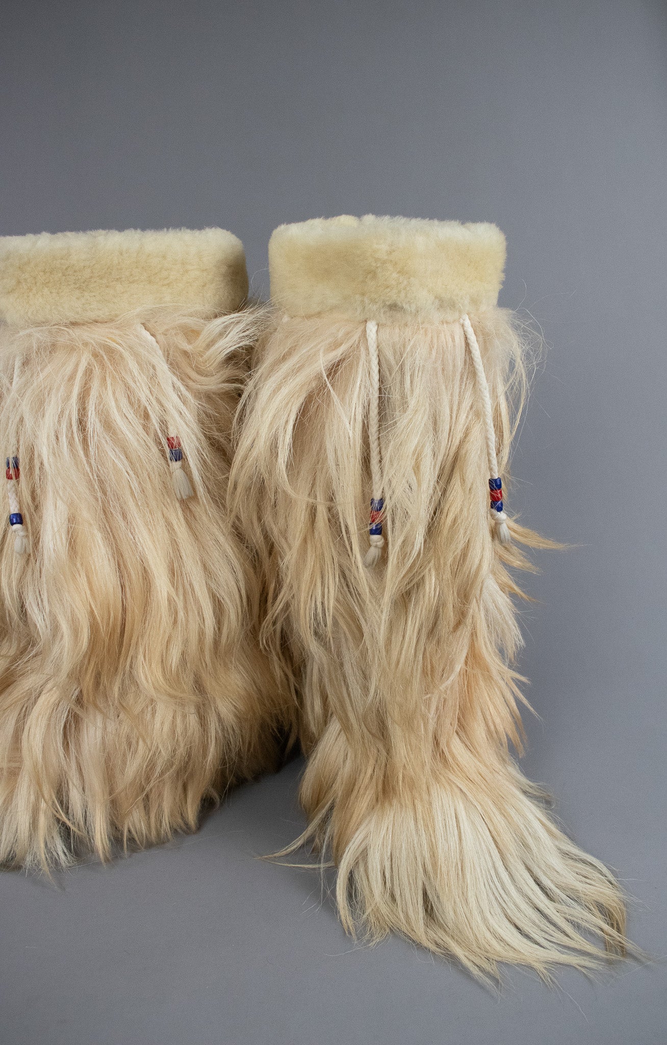 Rare Vintage Iconic 1970s Diadora Shaggy Yetti Ski Boots